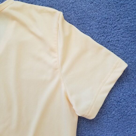 Moret Ultra Workout Athletic Exercise Activewear Top Yellow Size Medium - Picture 9 of 9
